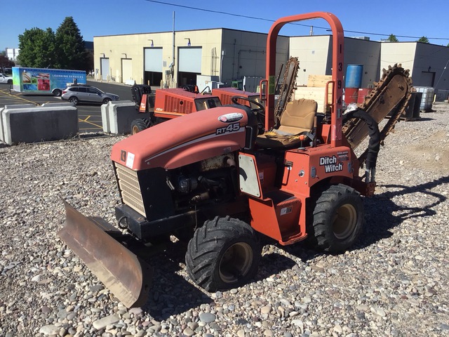 2014 Ditch Witch RT45 4x4 Trencher Cable Plow