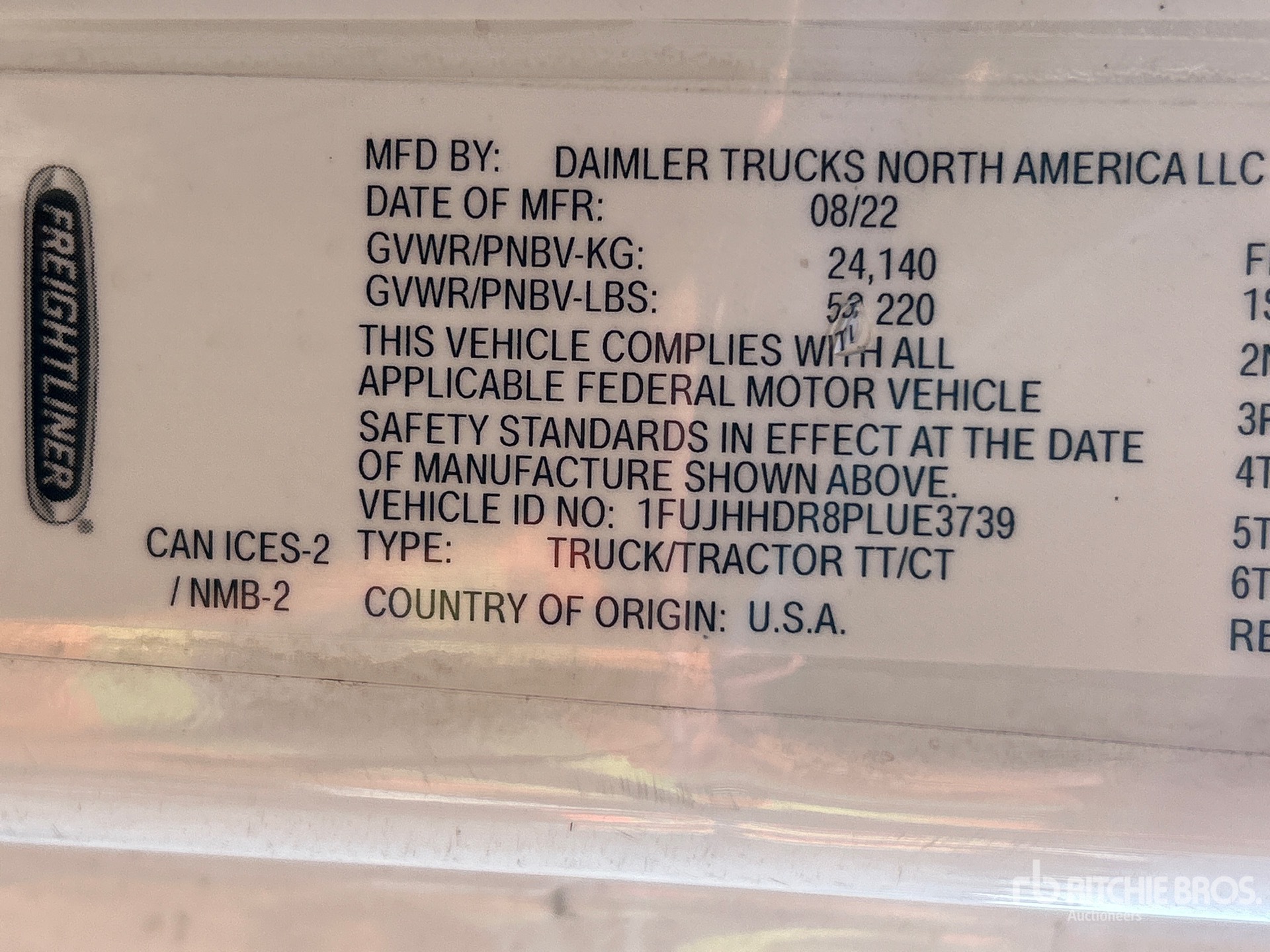 2023 Freightliner CASCADIA 126