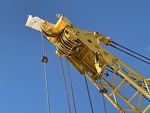 Crane Superstructure with Boom Point Section