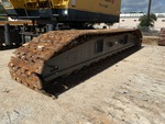 Undercarriage with Left Track Pads