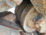 Undercarriage with Left Track Rollers