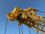 Crane Superstructure with Sekcja połączeń wysięgnika