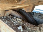 Undercarriage with Left Idler