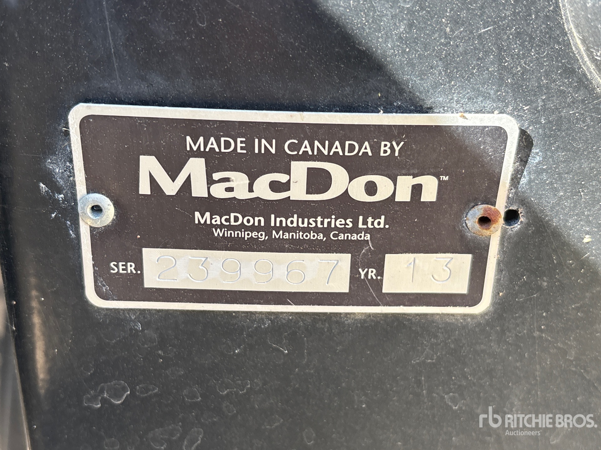2013 Macdon D65-D