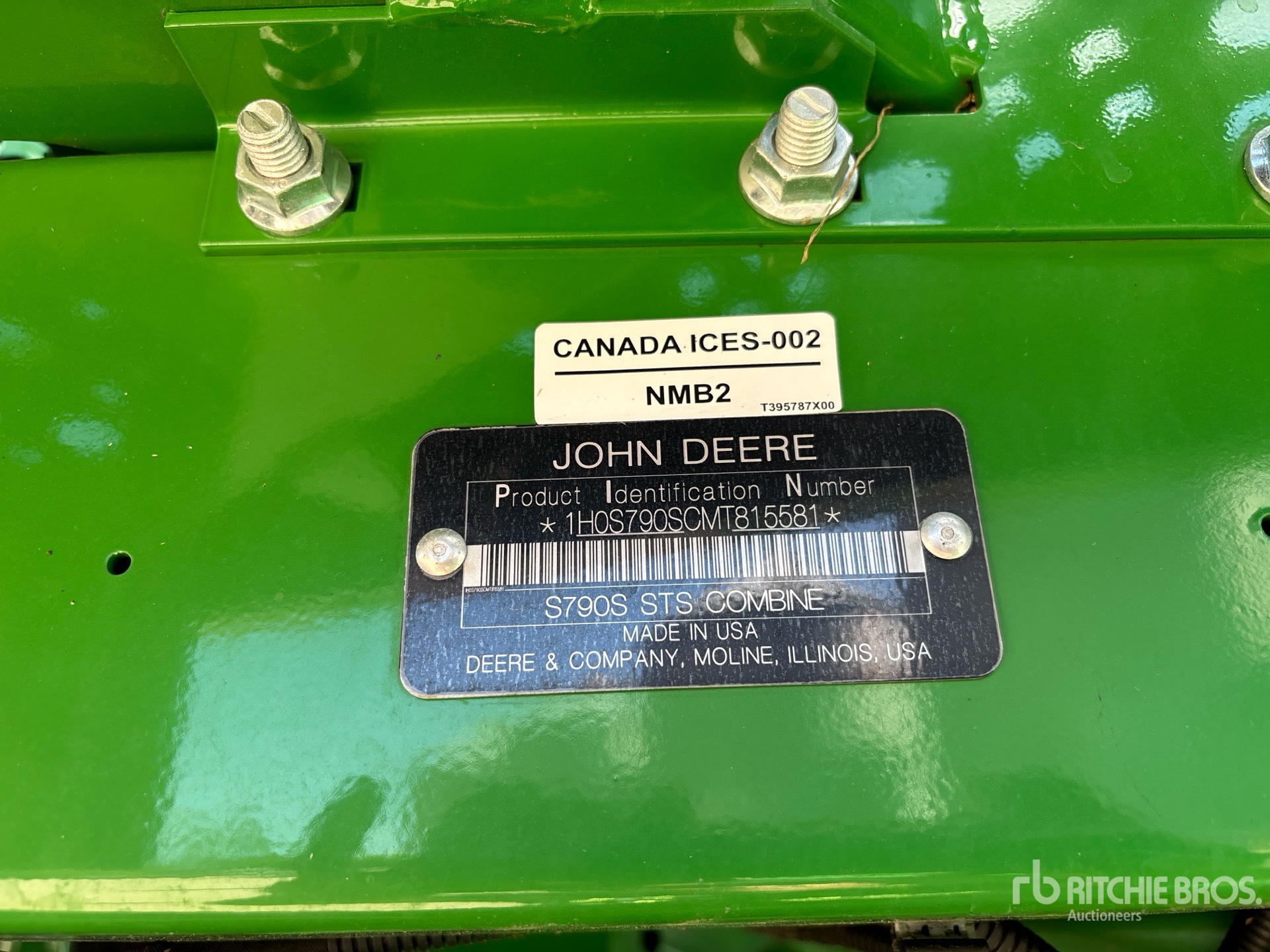2021 John Deere S790