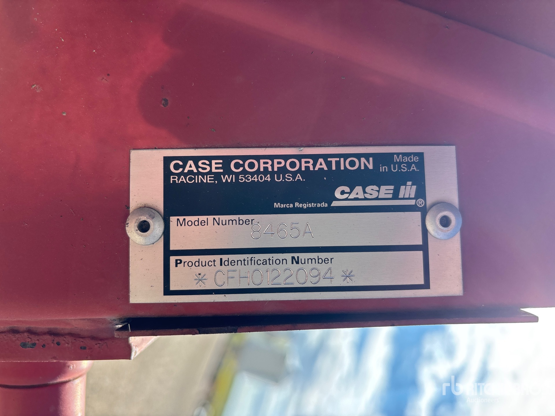 1996 Case Ih 8465A