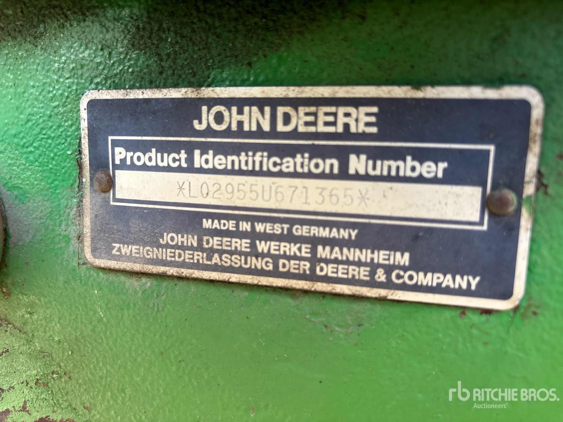 1989 John Deere 2955