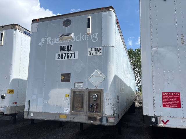 1999 Great Dane 53 ft T/A Van Trailer