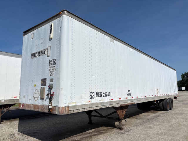 1999 Hyundai 53 ft T/A Van Trailer 1999 Hyundai 53 ft T/A Van Trailer