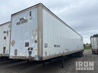 Remorque Wabash 1998 53 ft T/A Van — occasion