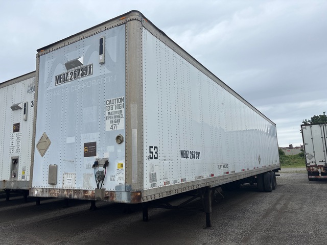 1998 Wabash 53 ft T/A Van Trailer