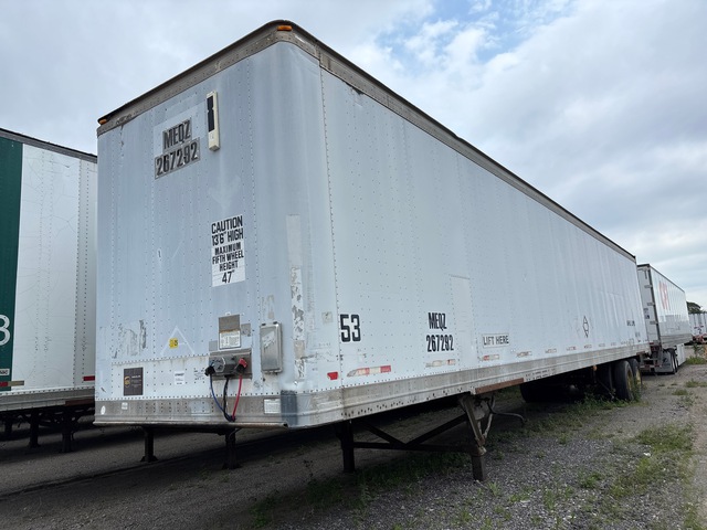 1999 Great Dane 7411TP-SA 53 ft T/A Van Trailer