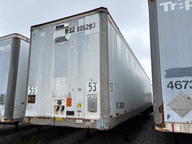 1998 Great Dane 53 ft T/A Van Trailer