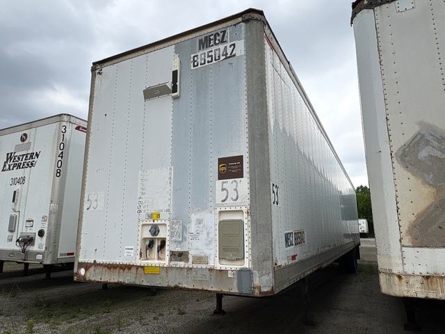 1998 Great Dane 7311TJW 53 ft T/A Van Trailer