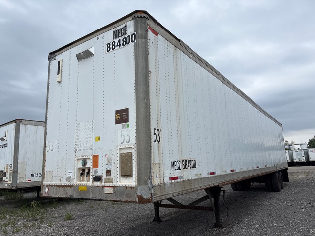 1998 Great Dane 7311TJW 53 ft T/A Van Trailer