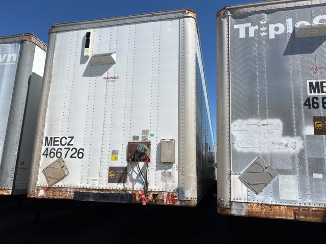 1999 Wabash DVCVRPC 53 ft T/A Van Trailer