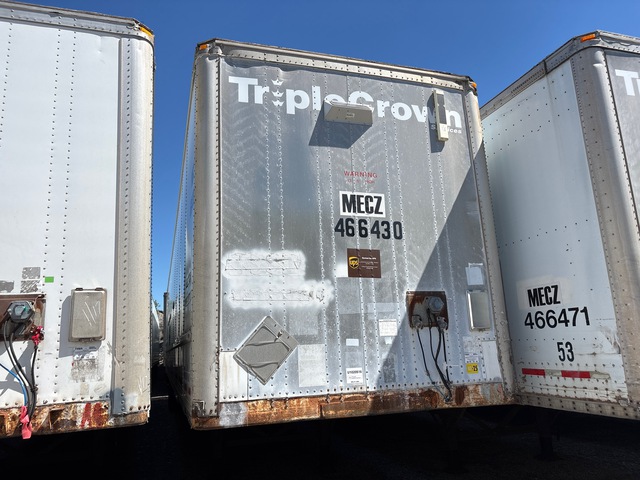 1999 Wabash DVCVHRC 53 ft T/A Van Trailer