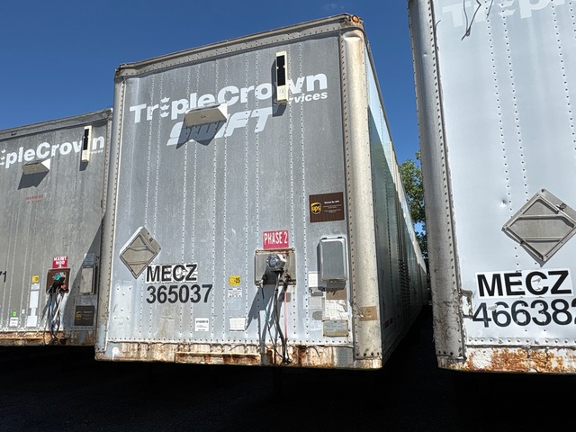 1999 Wabash DVCVHRC 53 ft T/A Van Trailer