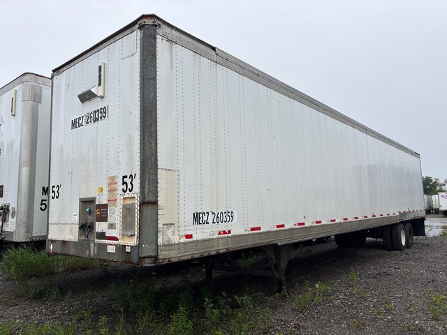 1999 Great Dane 53 ft T/A Van Trailer