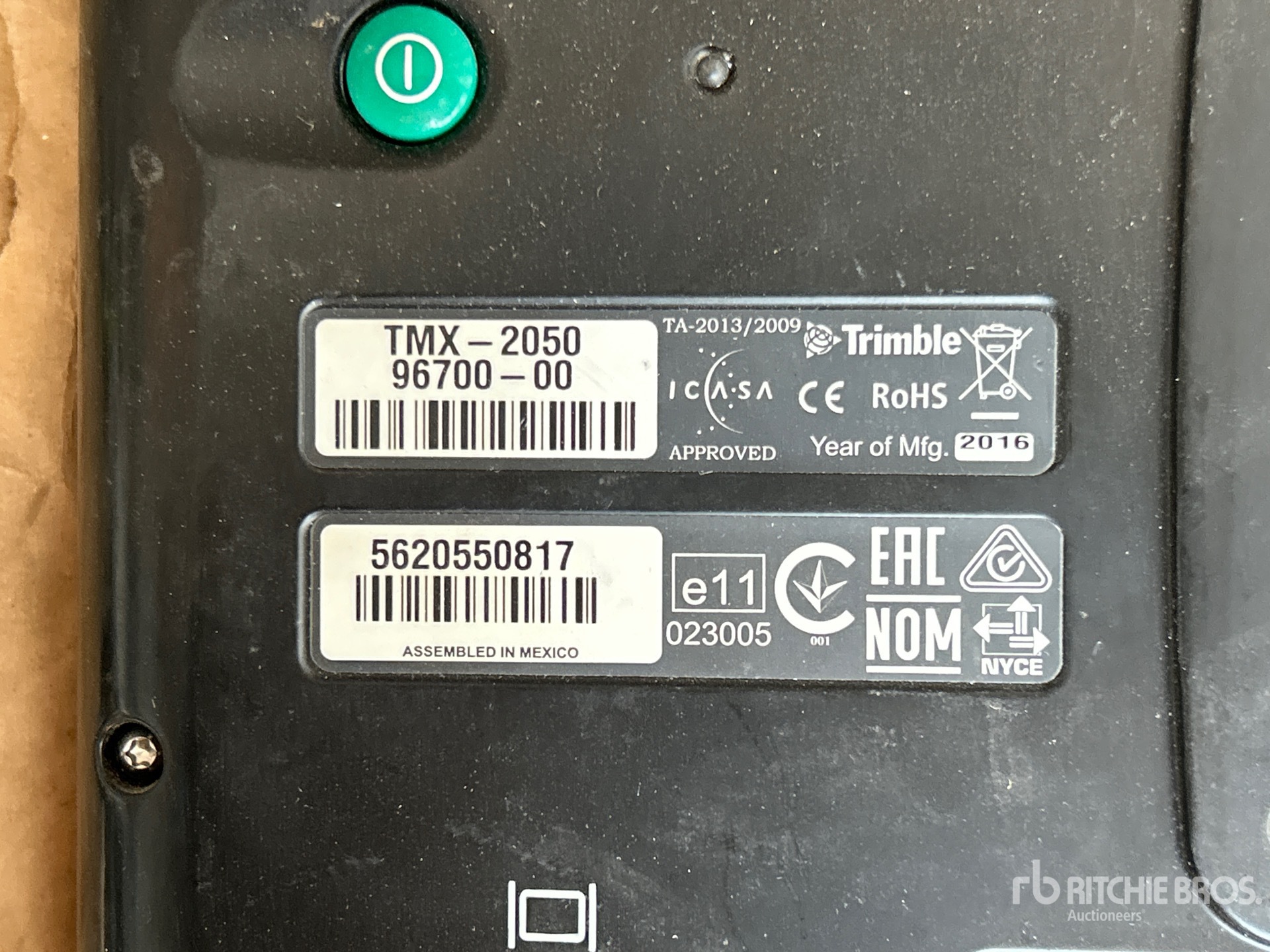 General Appearance with Numero seriale/numero d’identificazione del veicolo (VIN)