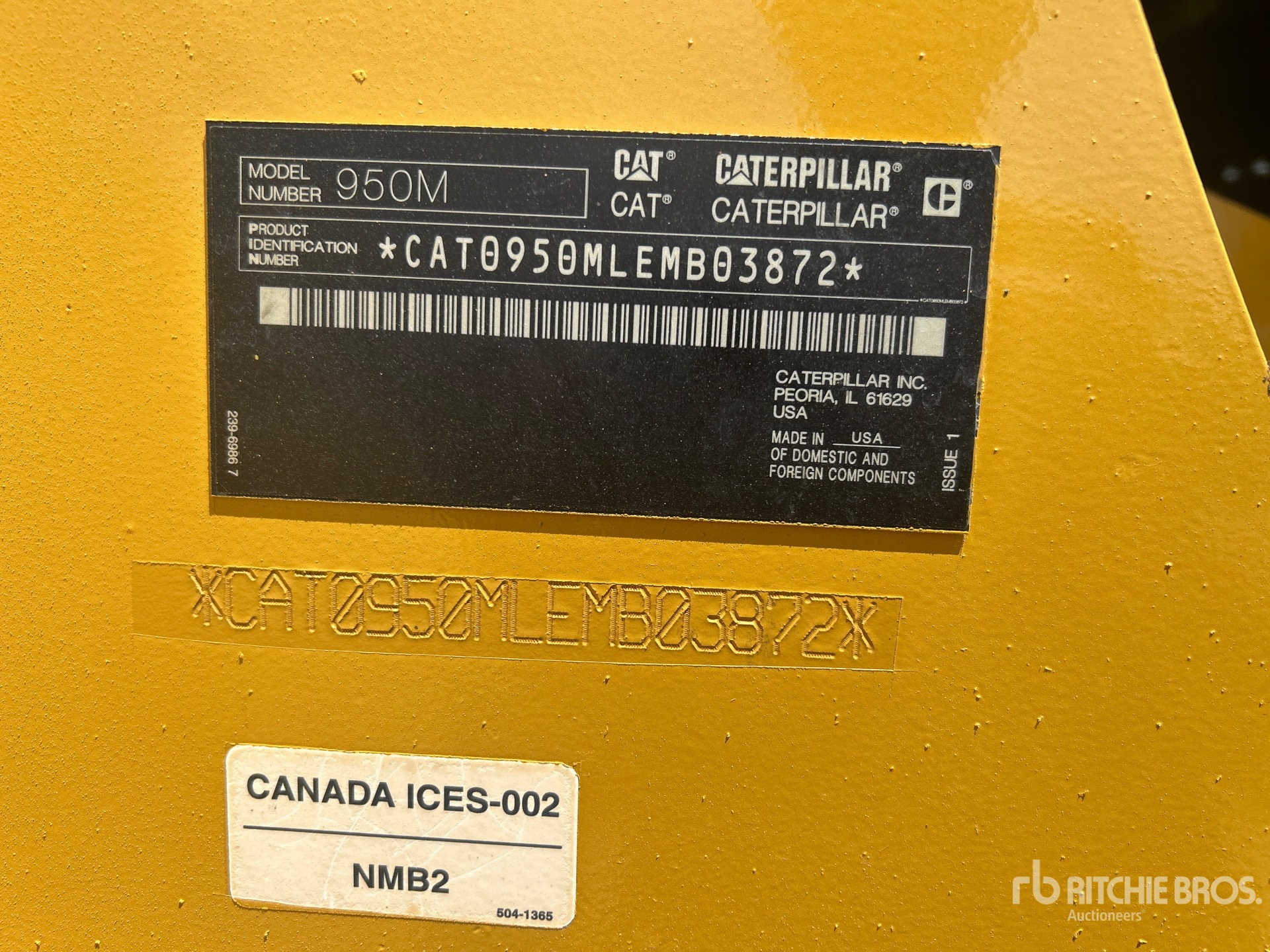 Photo of a 2017 Caterpillar 950 M