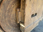 Undercarriage with Left Track Tensioner