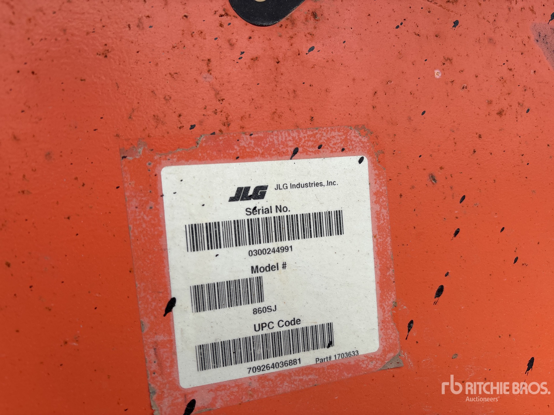 Photo of a 2018 JLG 860SJ