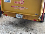 Trailer Chassis with License Plate Light Functional