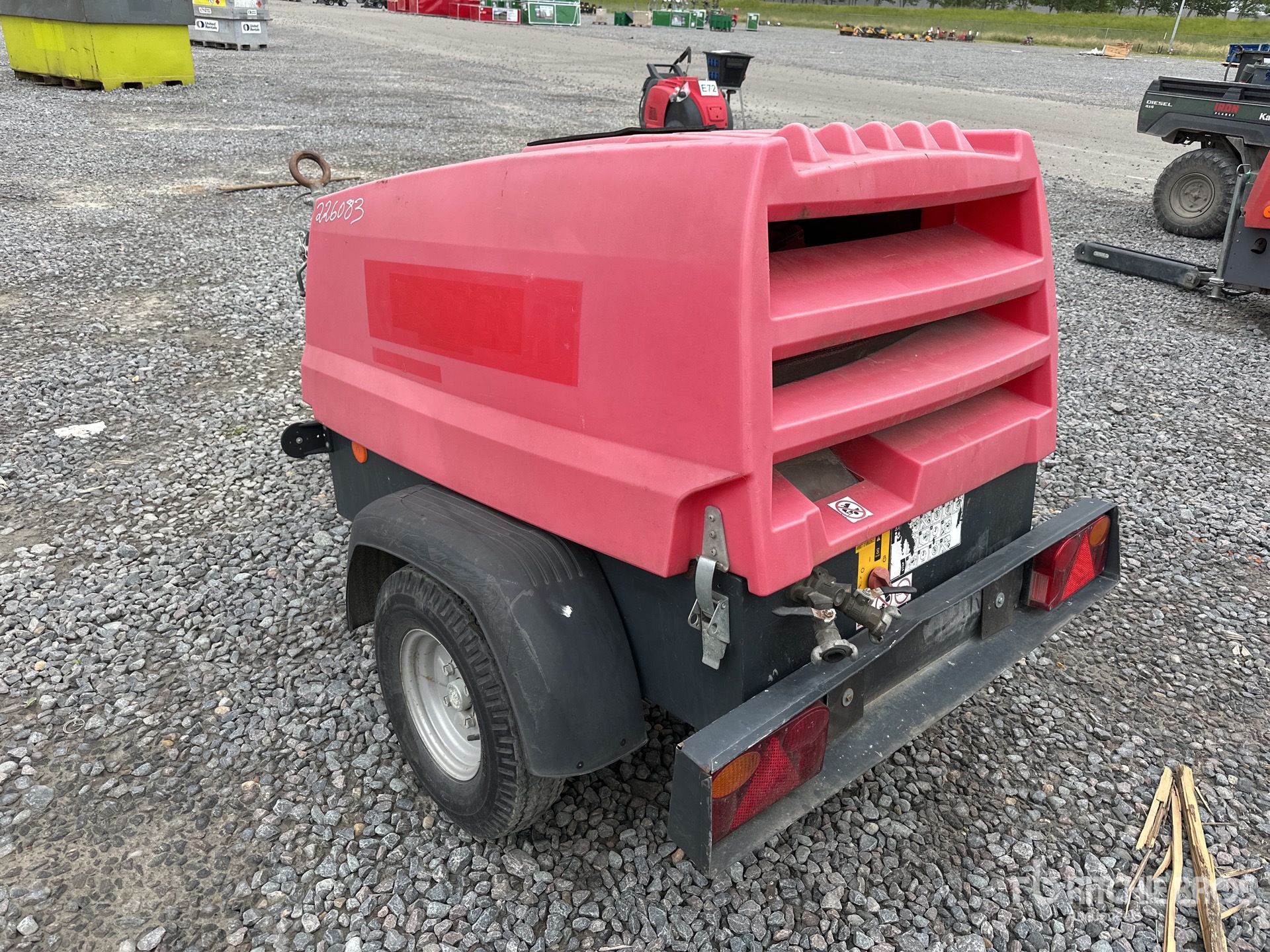 General Appearance with Picture, Left Rear Corner