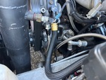 Engine with A/C Compressor