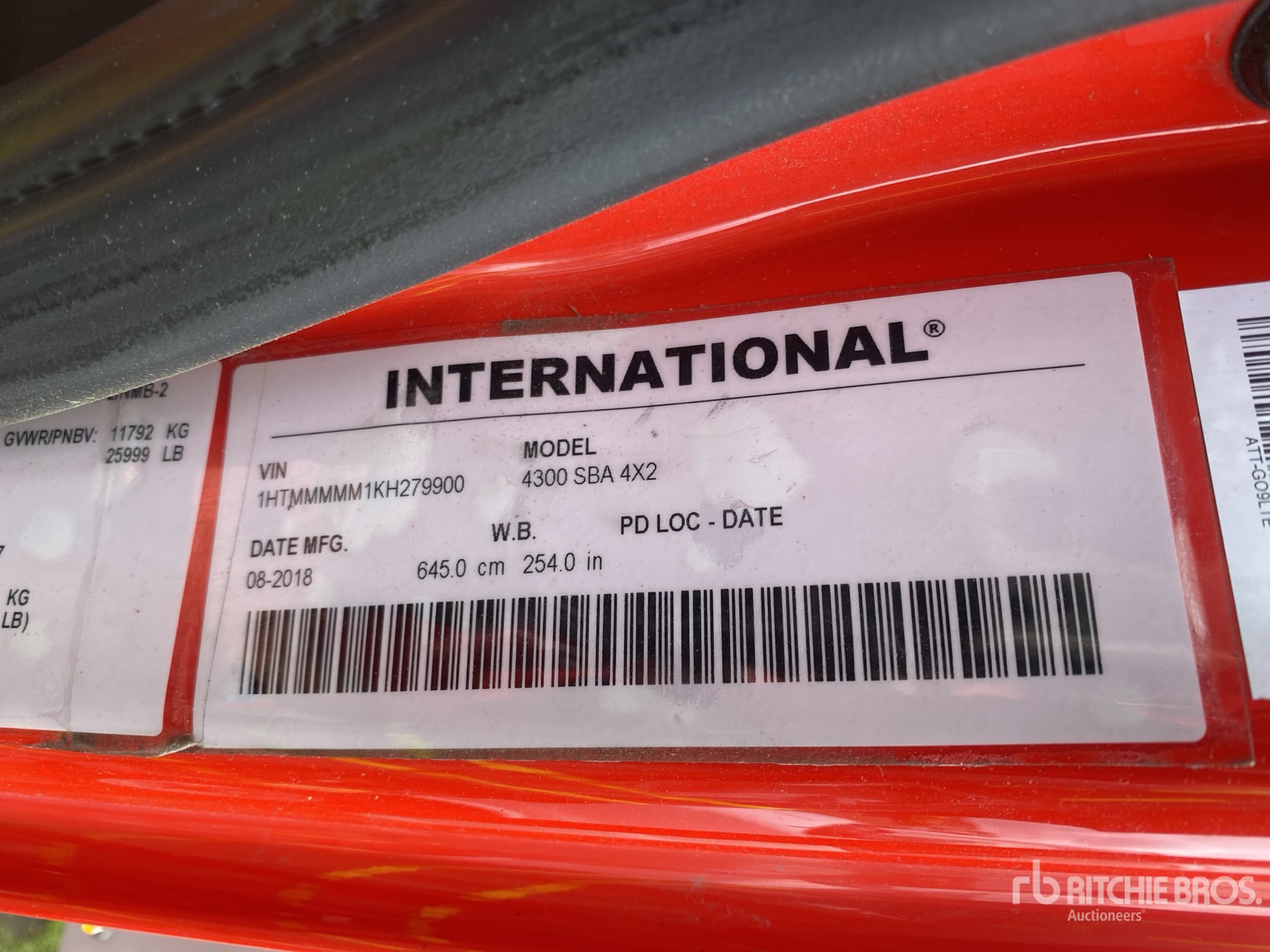 2019 International 4300