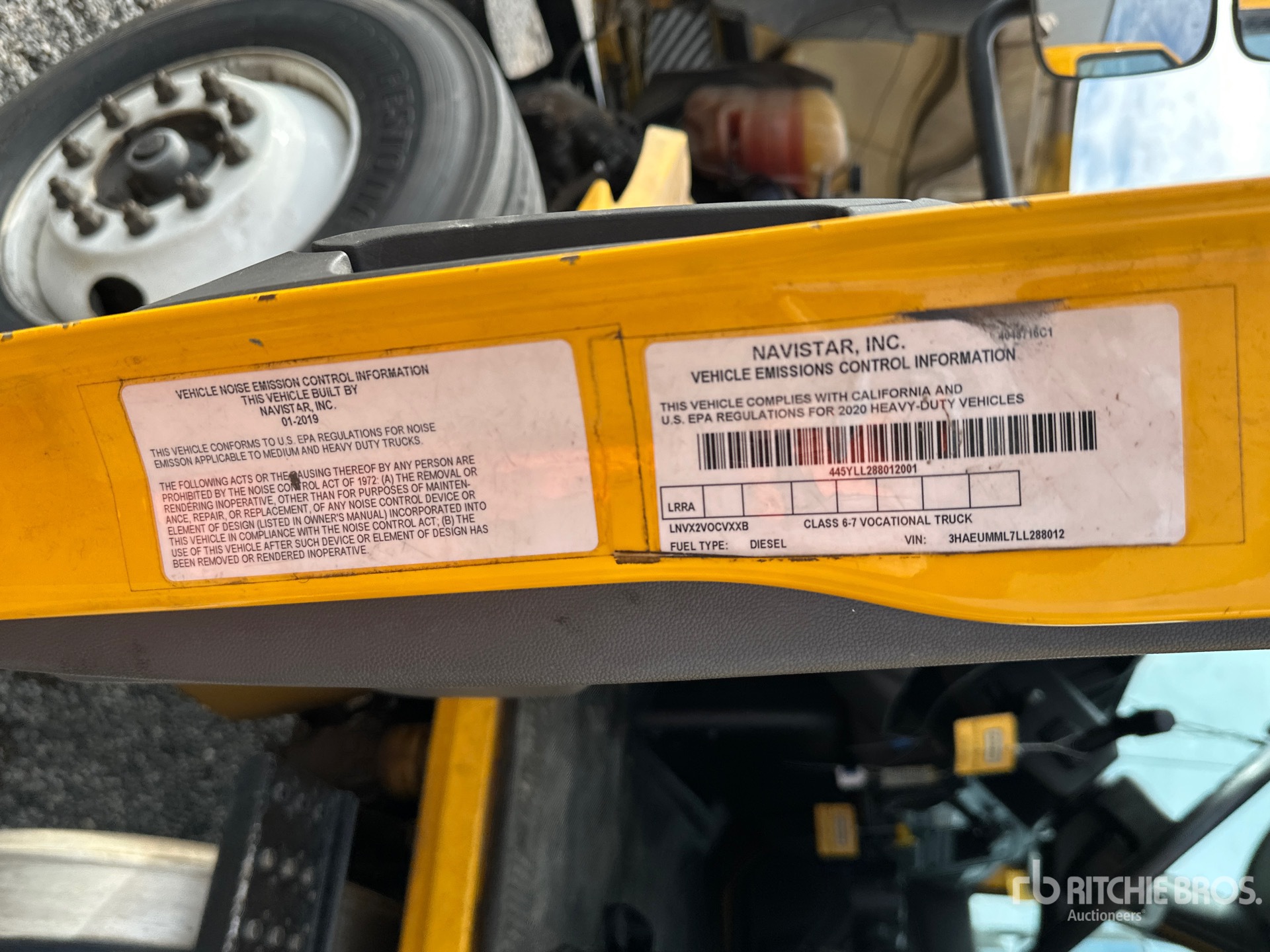 2020 International MV607