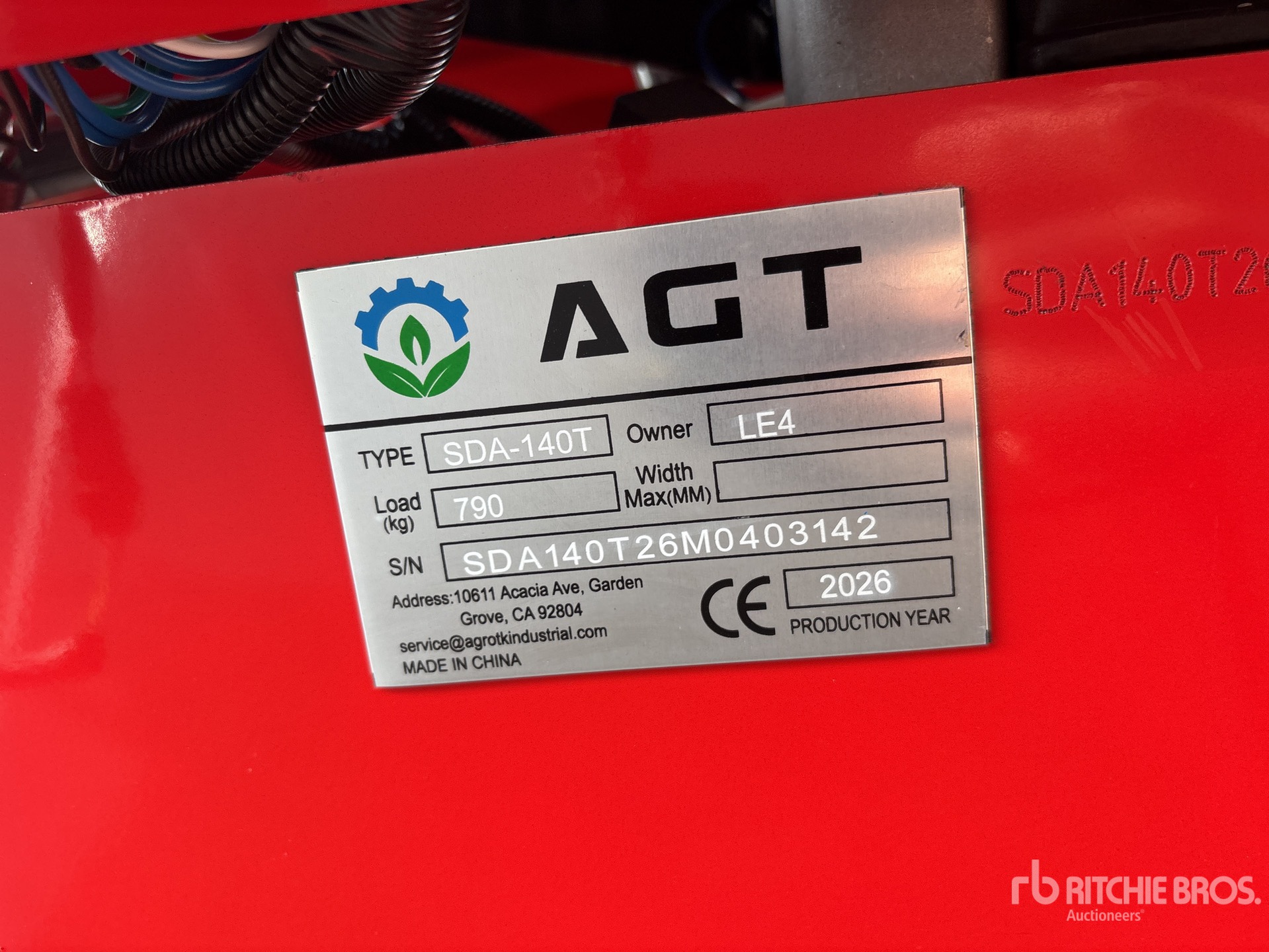 2026 AGT SDA-140T