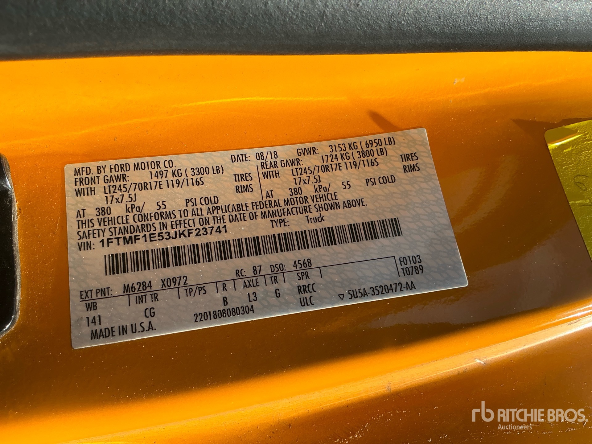 Photo of a 2018 Ford F-150