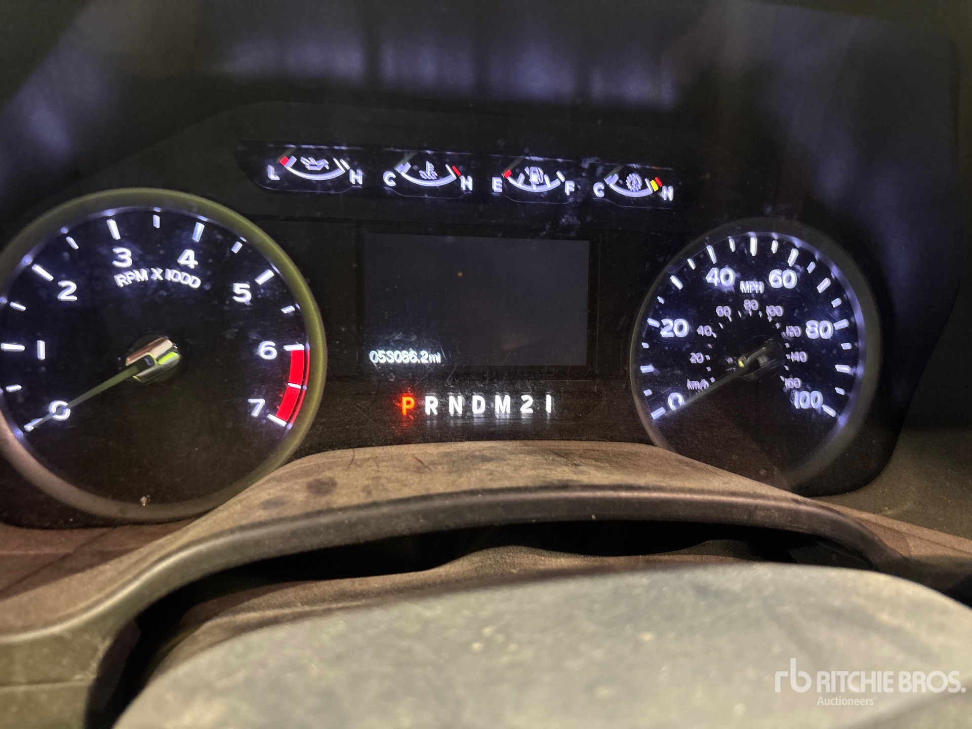 General Appearance with Hour Meter / Odometer