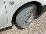 Chassis with Right Front Tire
