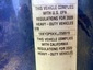 General Appearance with Frame Stamp Serial Number/VIN Photo