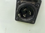 Outside Utilities with Power Cables and Connectors