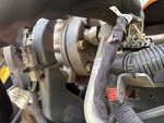 Engine with A/C Compressor