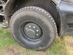Chassis with Left Rear Tire