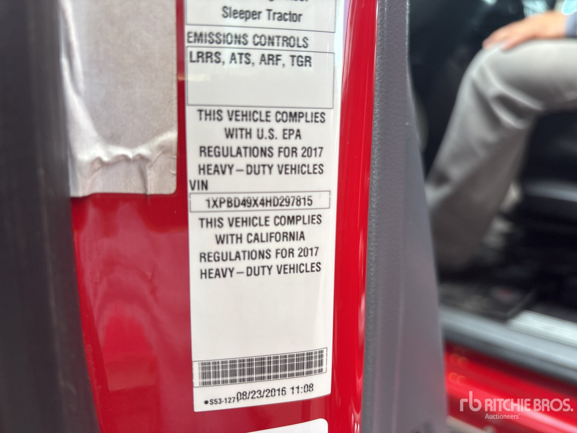 Photo of a 2017 Peterbilt 579