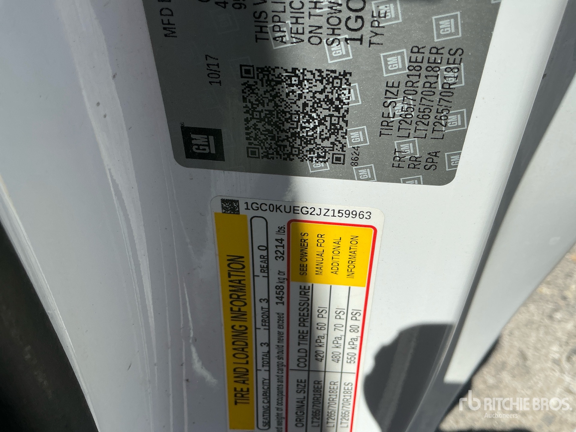 Photo of a 2018 Chevrolet SILVERADO 2500