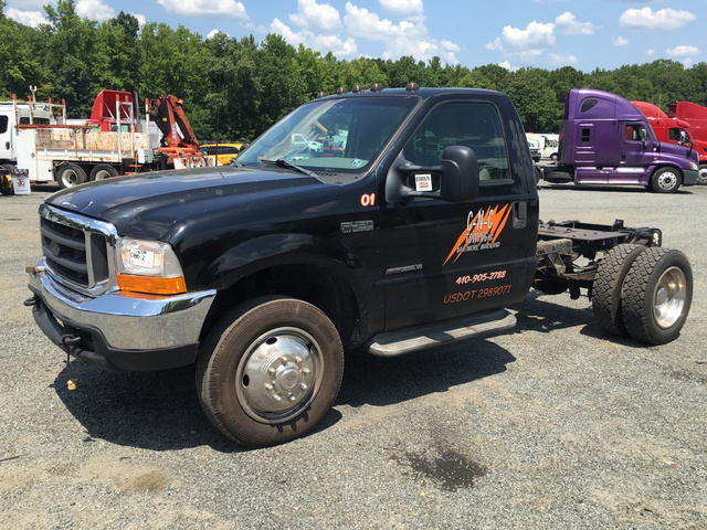 2000 Ford F-450 Super Duty 4x4 Cab & Chassis