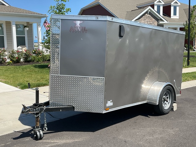 Blue Baron Carpet Cleaning System on 2023 Anvil AT5X10SA S/A Enclosed Trailer