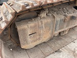 Undercarriage with Left Track Tensioner