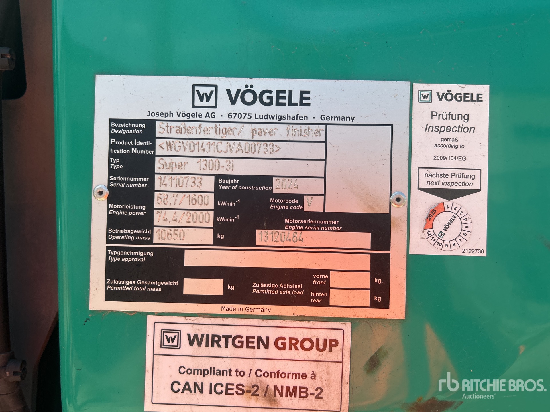 Photo of a 2024 Vögele SUPER 1300-3I