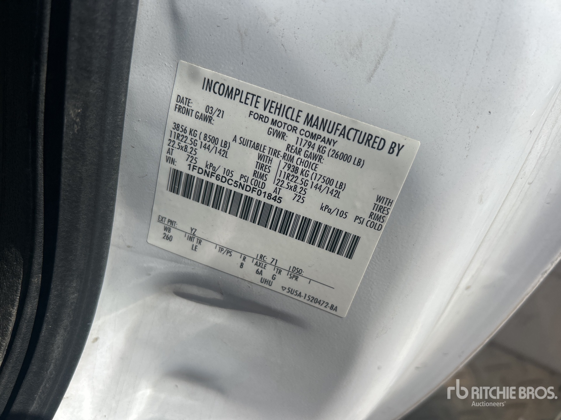 Photo of a 2022 Ford F-650