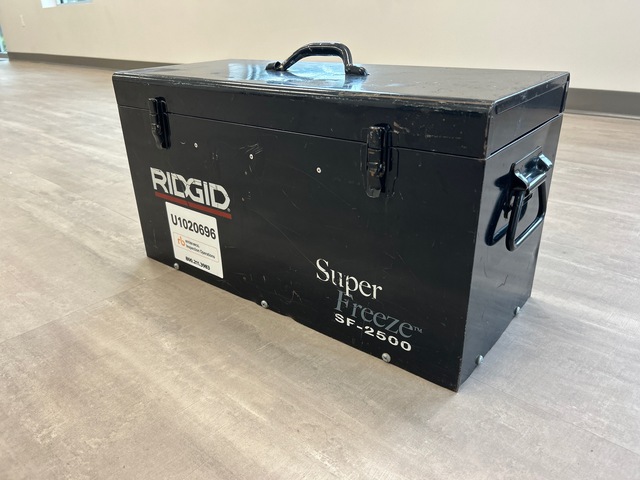 2019 Ridgid SF-2500R Electric Pipe Freezing Machine