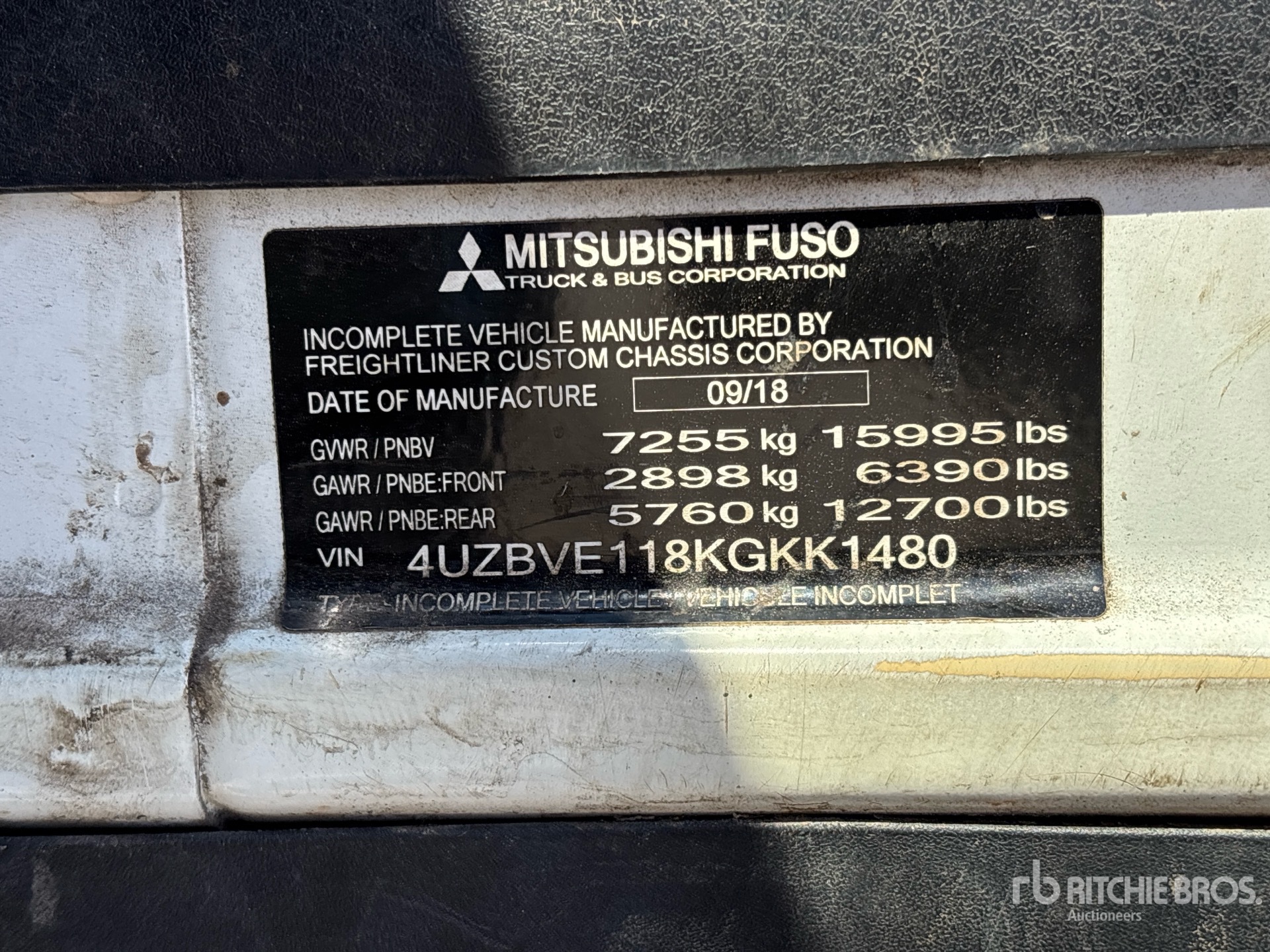 2018 Mitsubishi 4x2