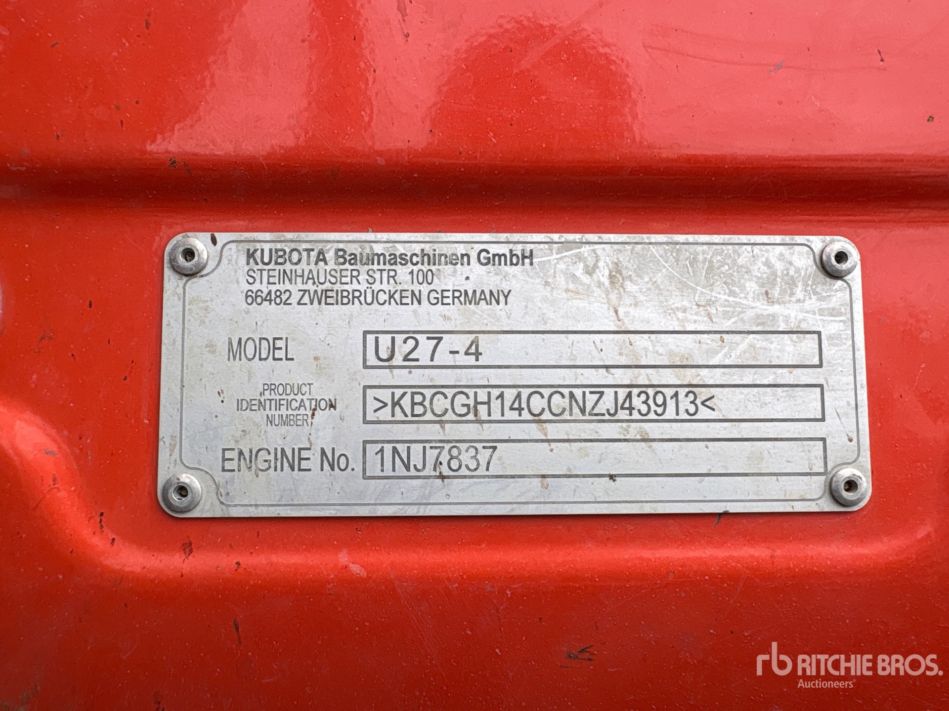 2022 Kubota U27-4